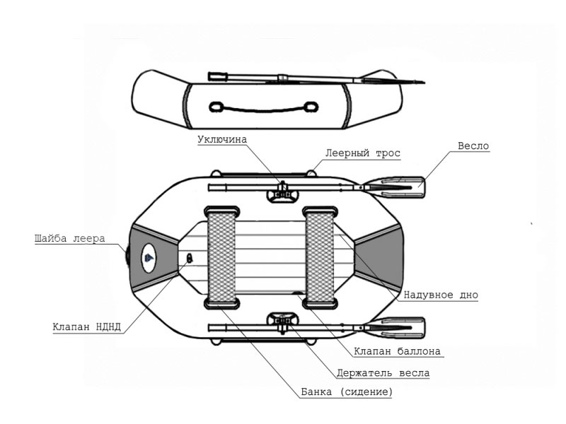 Лодка Big Boat ТА250НД