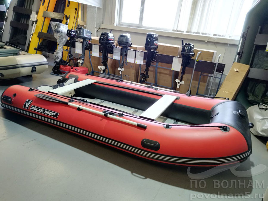 Лодка Polar Bird 385M NEW (Merlin)(«Кречет»)(Пайолы из стеклокомпозита)